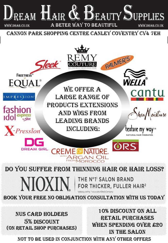Looking For A Haircut Visit Dream Hair Beauty Cannon Park